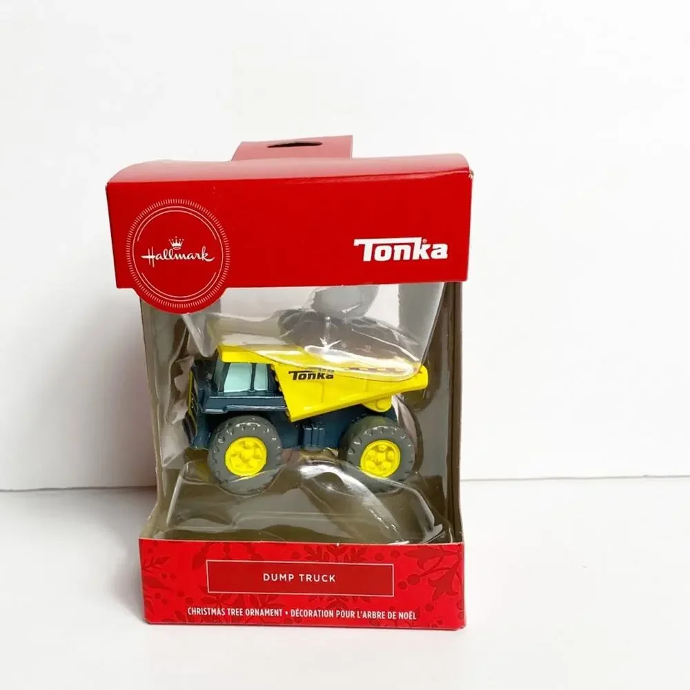 Hallmark Tonka Dump Trunk Christmas Decor Tree Ornament NEW IN BOX